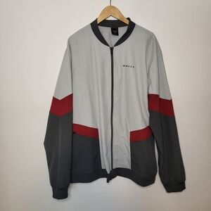 Oakley Sailor Windbreaker Golf Lightweight Color Block Bomber Jacket Size 2XL